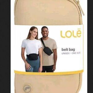 BRAND NEW Lole Unisex Belt Bag Tan